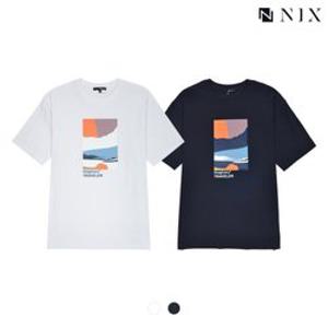 [NIX]유니) 30 S싱글-IMAGINARY 티셔츠(세미오버핏) (FNPMCTR776P)
