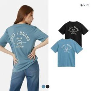 [NIX]유니) 30 S싱글-SURF BRAND 티셔츠(세미오버핏) (FNPMCTR782P)