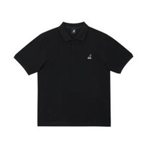 캉골 에센셜 피케 셔츠 1727 블랙 KSECPS17270