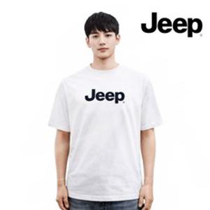 [백화점]Jeep 지프 [남녀공용] R2091 2026 S/S 데일리 빅로고 반팔 티셔츠