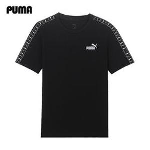 푸마 에센셜 테이프 남자 라운드 반팔티셔츠 684674-01