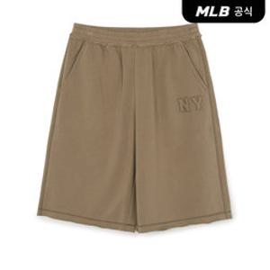[MLB공식] 26SS 공용 베이직 빈티지 스티치 쿠퍼스 버뮤다 팬츠 NY (D.Beige) 3ASPB0663-50BGD