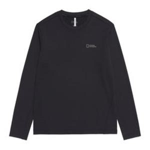 내셔널지오그래픽 N261UTS250 베이스레이어 긴팔 티셔츠 BLACK