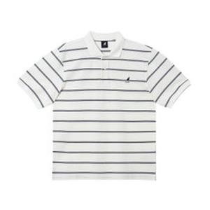캉골 스트라이프 피케 셔츠 1728 화이트 KSECPS17280