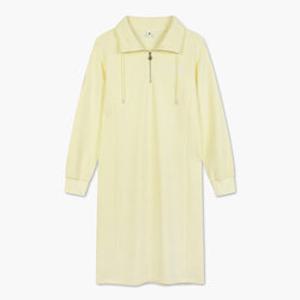 [백화점][르꼬끄] (60% OFF) 여성 더블텐션 루즈핏 원피스 QP122OOP12 WHITE YELLOW QP122OOP12