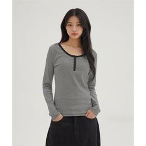스파오 SPAO 헨리넥 긴팔티_SPLWG23G02 SPLWG23G02 406368