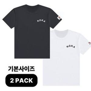 메이프 ROKA 기능성 반팔 군인 가족 로카티 단체티 2장세트