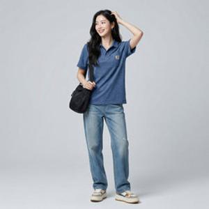 칼하트 데일리 남녀공용 폴로 카라티 K570-413