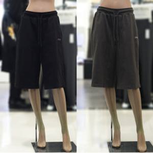 [백화점][지프] 지프 루즈핏 오비립 5부 트레이닝 팬츠 (JR2TSU960) 반바지 츄리닝 운동복 공용 남 여 JR2TSU960