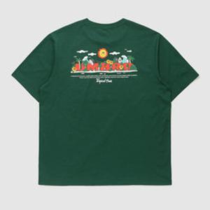 [백화점][엄브로] (30%OFF) (25SS) 트로피컬 오아시스 레터링 프레쉬 반팔 티셔츠 3컬러 UQ223CRS55 UQ223CRS55