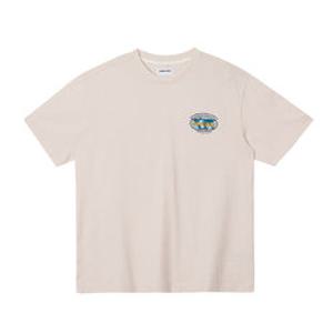 [팬암] 아카이브 그래픽 반팔티 (PRBCRT11320LK-W)