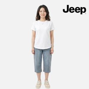 [백화점]Jeep 지프 [남녀공용] R2751 8부 청바지 데님팬츠