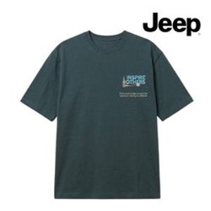 [백화점]Jeep 지프 [남녀공용] R2222 루즈핏 반팔티셔츠
