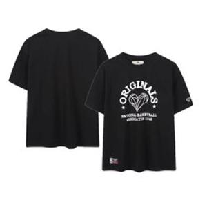 [백화점][NBA] ORIGINALS46 빅 그래픽 반팔 티셔츠 (블랙) N262TS151P