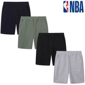[백화점][NBA]N249PT262P GR 남녀공용 엔비에이 반바지 트레이닝 5부 밴딩바지 빅사이즈 무지
