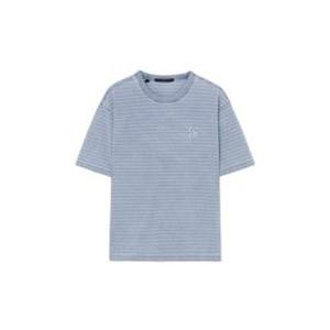 게스 MQ2K7440 남녀공용 인디고 다잉 반팔티 493990