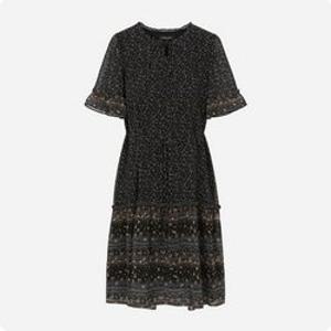 [백화점][써스데이아일랜드] (T264MOP235W)데일리 잔꽃 패턴 원피스 T264MOP235