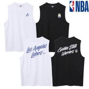 [백화점][NBA]N024ST262P GR 남녀공용 엔비에이 민소매티 티셔츠 나시 오버핏 빅사이즈 쿨링