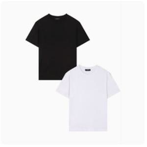 [백화점][버커루] 남여공용2PACK 반팔 TS(B255Z1091P)