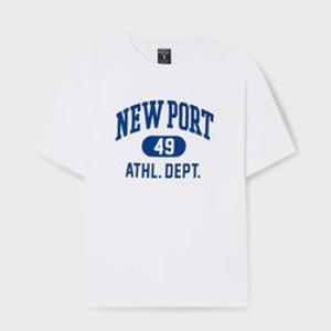 [백화점][후아유]남녀공용 New Port 로고 반팔티셔츠 WHRPG2401U