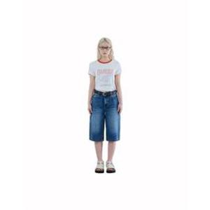 게스 GUESS [온라인 ] 인디고 버뮤다 팬츠 OQ2D5990