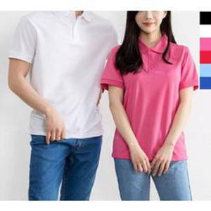 면티 남여공용 쿨링 카라 반팔티 남자 여자 티셔츠 1P