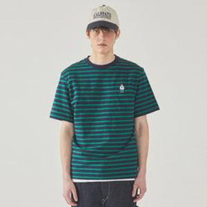 [백화점][후아유]공용 (2PACK)Steve Stripe T-shirt WHRSF2351U