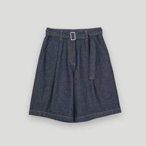 [백화점][코데즈컴바인] 원턱 생지 벨티드 버뮤다데님 (CLB-DP507W4) CLB-DP507W4