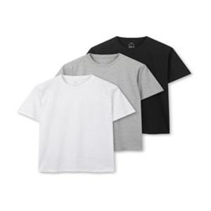 탑텐 MSG5TS3001 공용 코튼 베이직 반팔 티 3PACK 5 6008676