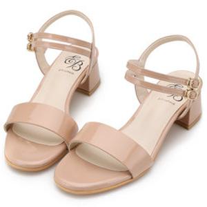엘리자벳 더블스트랩 샌들 EL17230 (4cm)