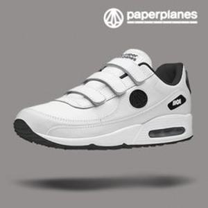 [무료배송][P-Planes] 고탄성 남녀 소가죽 벨크로-Air 운동화