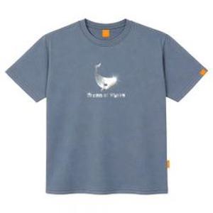 엘라모 고래의꿈 반팔티 S~4XL 남녀공용