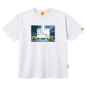 엘라모 노랑자동차 반팔티 S~4XL 남녀공용