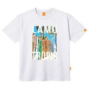 엘라모 트로픽 반팔티셔츠 남녀공용 빅사이즈 S~4XL 남자옷