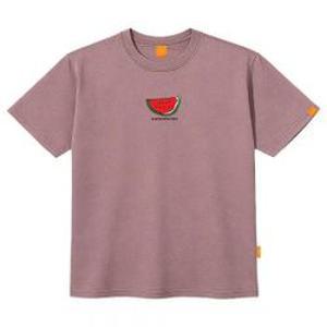 엘라모 워터메론 반팔티셔츠 남녀공용 빅사이즈 S~4XL 남자티