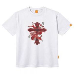 [엘라모]큐빅크로스 반팔티셔츠 남여공용 빅사이즈 ~4XL