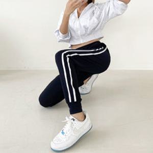 [토마토팩토리] 두줄라인 조거팬츠 트레이닝바지 (~2XL추가)