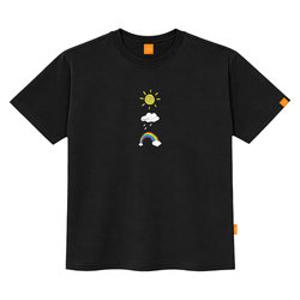 엘라모 레인보우컴 반팔 빅사이즈  S-4XL