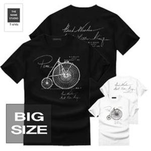 더네임스튜디오 반팔티 클래식자전거 3XL~5XL 빅사이즈 티셔츠
