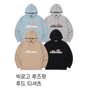 [백화점][엘레쎄]유니 빅로고 후드티 EL1UHTR331MIA