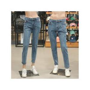 [지프]JEEP 베이직 스트레이트 핏 데님 팬츠 청바지 JM3DPM125,JM3DPF125