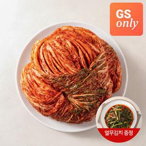 지예찬 저당 포기김치10kg (증정)열무김치500g / GS 단독 브랜드