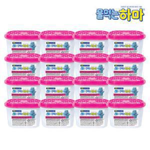 물먹는하마 대용량 제습제 300g*16입 (습기제거제,90일사용,옷장용)