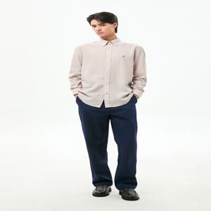 [Regular fit] 린넨 블렌드 레귤러 버튼 다운 셔츠