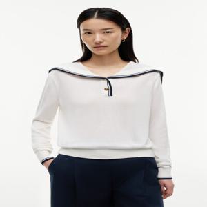 실크 블렌드 세일러 티셔츠