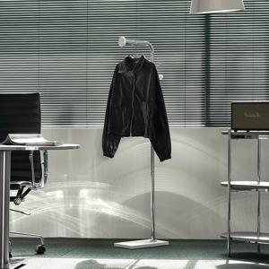 하우스레시피 바인 키 낮은 스탠드 행거 - 크롬