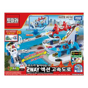 티아츠코리아 토미카 월드 2WAY 액션 고속도로