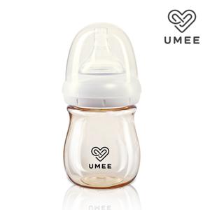 [유미] PPSU 160ml 스타트젖병 화이트 1개입 (젖꼭지 포함)