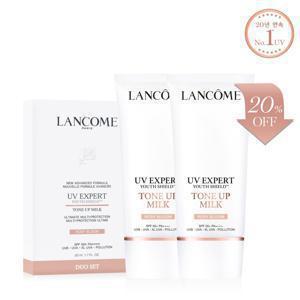 [랑콤][5월][20% 할 인효과] UV 엑스퍼트 로지/밀키 듀오 세트