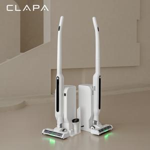 (7% 쿠폰) 클래파 초경량 자동먼지비움 BLDC 무선 청소기 + 먼지봉투 5장 + 물걸레 키트